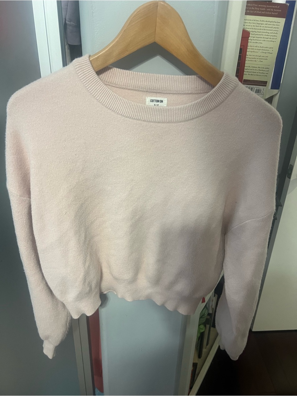 Cotton On Light Pink Crewneck Sweater